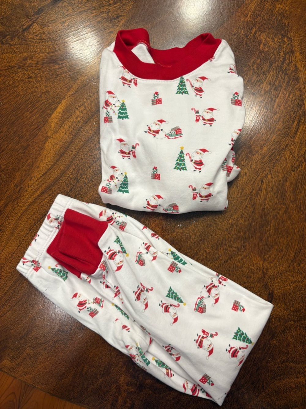 Kissy Kissy Red Christmas Magic Snug Fit Pajamas - Picture 3 of 3